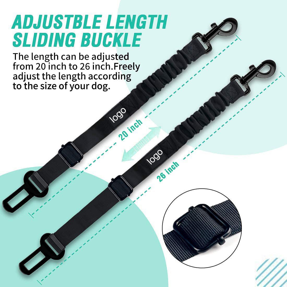 Pet Seat Belt Car Dog Explosion-proof Hand Holding Rope