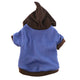 Pet Clothes Dog Fleece Padded Coat Hooded Sweater